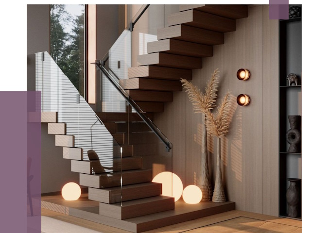 Изготовление и монтаж лестниц в Курске от 88604 руб. | ПРОЛЁТ-Кус