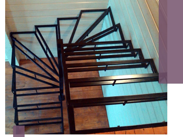 Изготовление металлических лестниц любой сложности в Курске