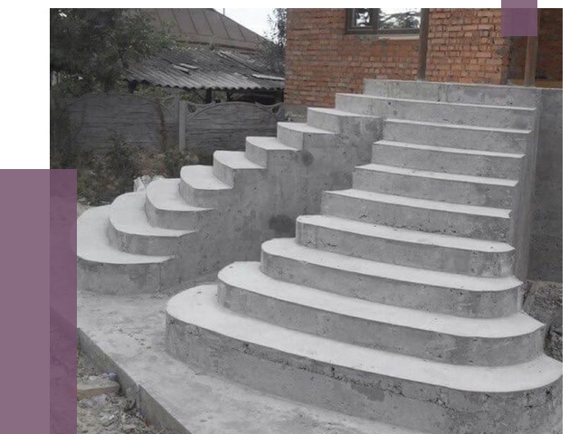 Монтаж бетонных лестниц в Курске от 4378 руб. 