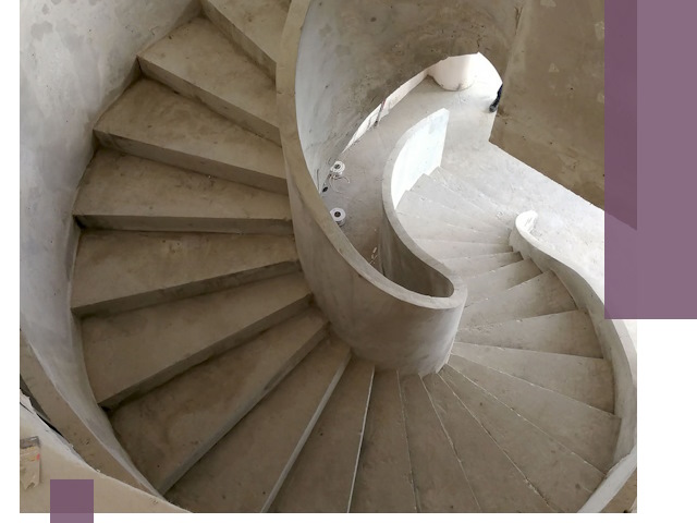 Монтаж бетонных лестниц под ключ в Курске быстро и надежно