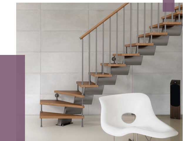 Монтаж модульных лестниц в Курске от 6463 руб. 