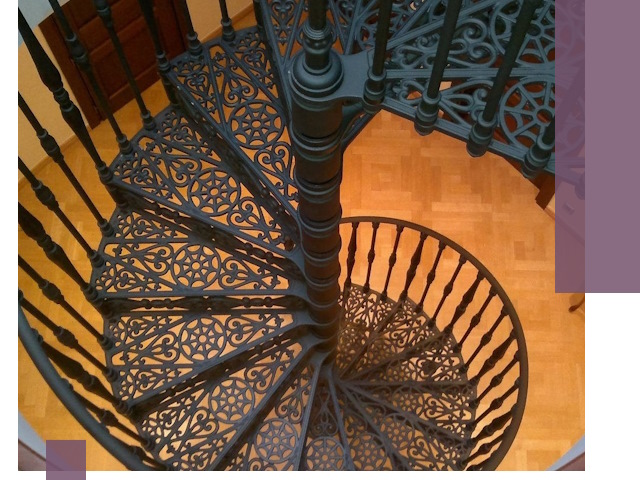 Винтовые лестницы под ключ в Курске: производство и монтаж