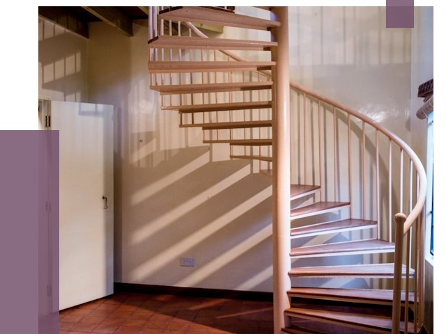 Изготовление винтовых лестниц на заказ в Курске от 77659 руб. | ПРОЛЁТ-Кус