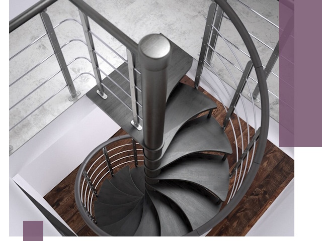 Демонтаж винтовых лестниц в Курске — быстро и безопасно