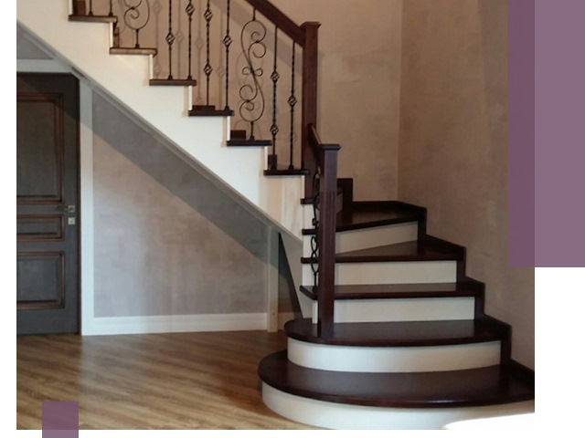 Изготовление Г-образных лестниц под ключ в Курске