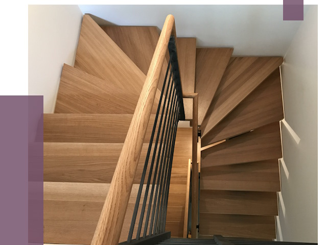 П-образные лестницы в Курске под ключ от 49514 руб. | ПРОЛЁТ-Кус