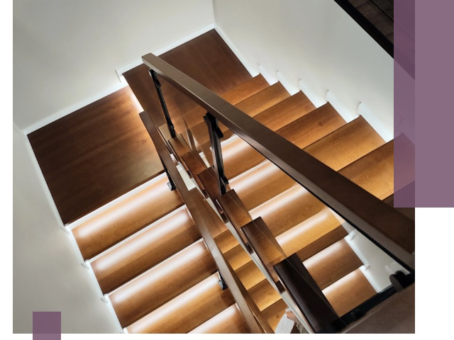 Изготовление П-образных лестниц под ключ в Курске