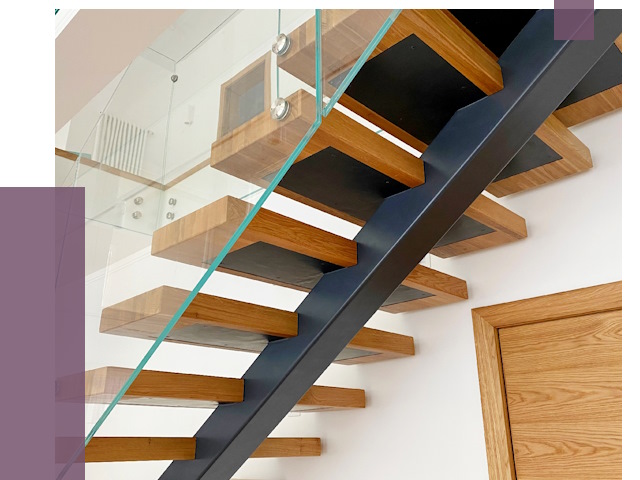 Лестницы на монокосоуре в Курске от 19284 руб. под ключ | ПРОЛЁТ-Кус