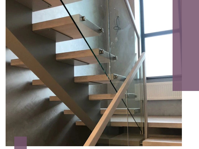 Изготовление лестниц на монокосоуре в Курске с монтажом и гарантией