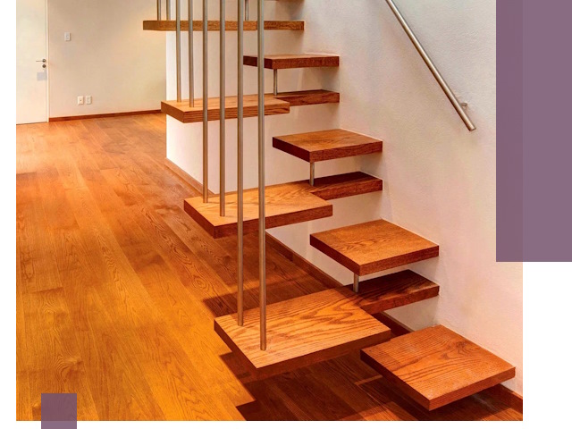 Лестницы «гусиный шаг» на заказ в Курске для узких пространств