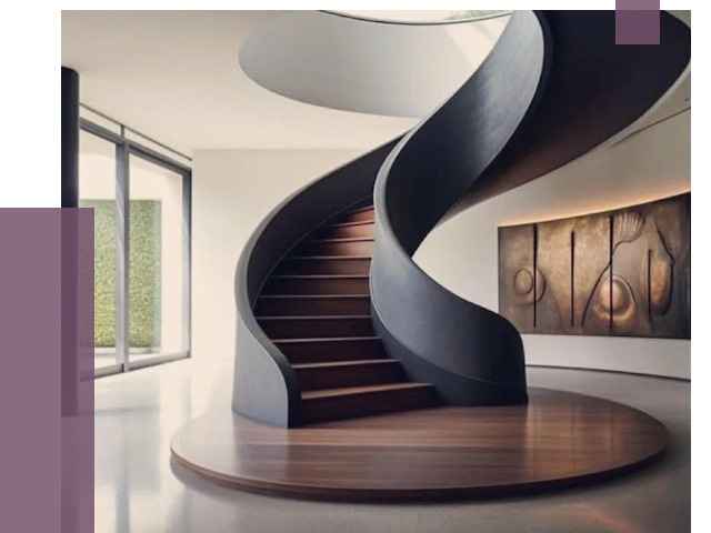 Элитные лестницы под заказ в Курске от 192844 руб. — ПРОЛЁТ-Кус