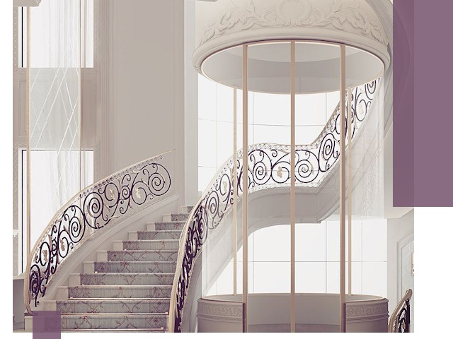 Элитные лестницы на заказ высокого класса в Курске