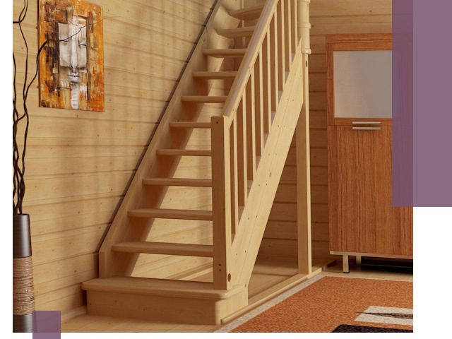 Лестницы эконом класса под ключ в Курске — недорого и быстро