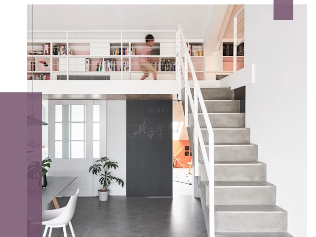 Лестницы для двухуровневой квартиры в Курске от 179814 руб. | ПРОЛЁТ-Кус