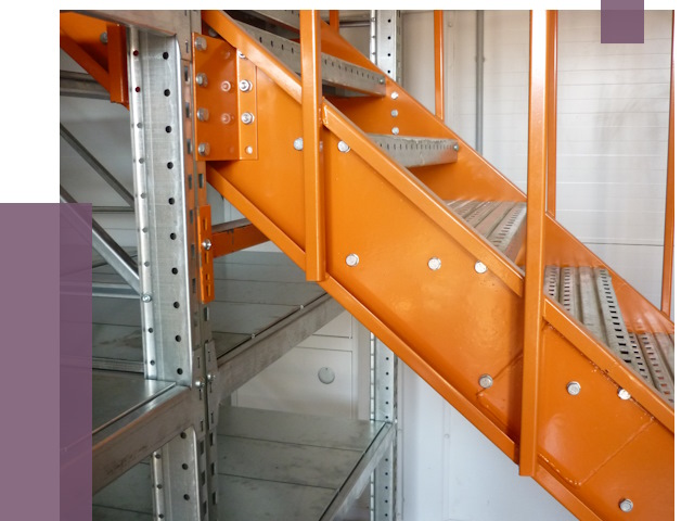 Лестницы для склада в Курске от 78180 руб. — решения | ПРОЛЁТ-Кус