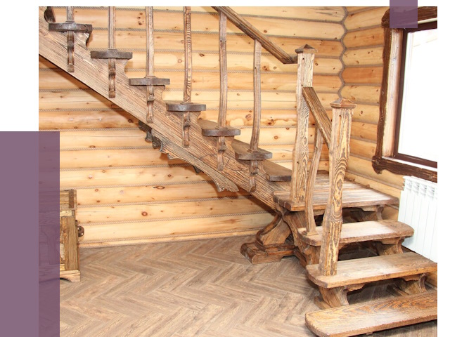 Лестницы в баню в Курске от 19493 руб. — изготовление | ПРОЛЁТ-Кус