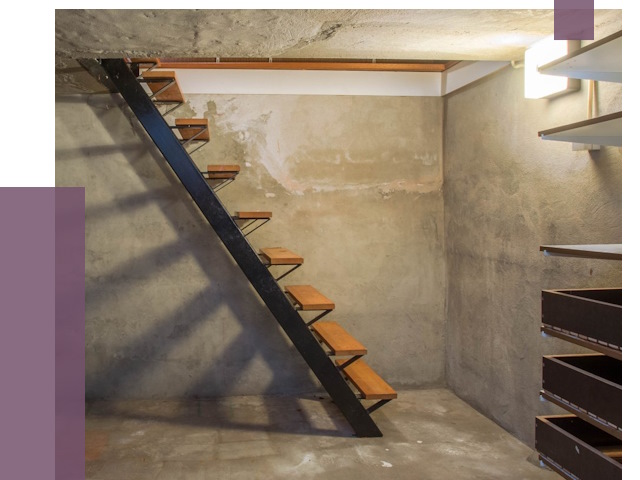 Лестницы в подвал в Курске от 13395 руб. — монтаж | ПРОЛЁТ-Кус
