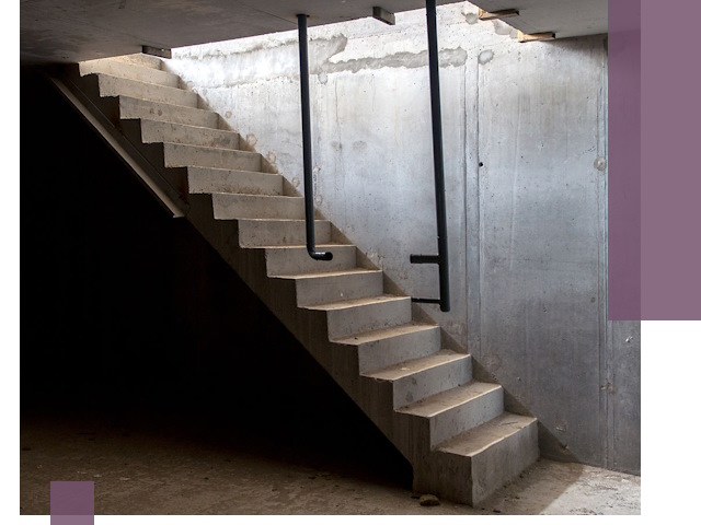 Изготовление и монтаж лестниц в подвале в Курске