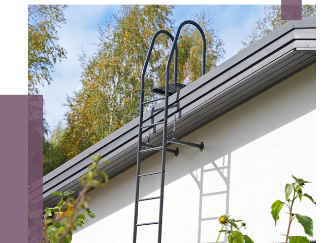 Лестницы на крышу в Курске от 19493 руб. — монтаж и монтаж ПРОЛЁТ-Кус