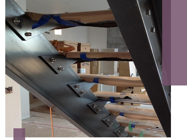 Усиление лестничных конструкций и усиление опор в Курске