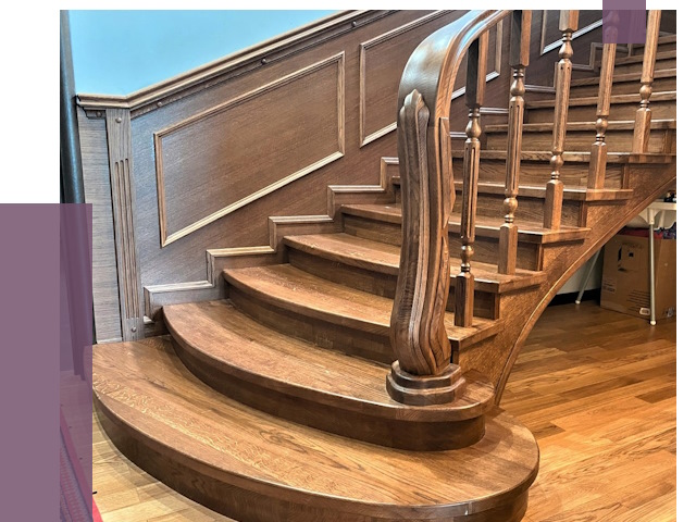 Дубовые лестницы под ключ в Курске от 179814 руб. — ПРОЛЁТ-Кус