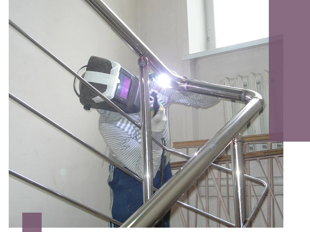 Монтаж перил и ограждений качественно в Курске