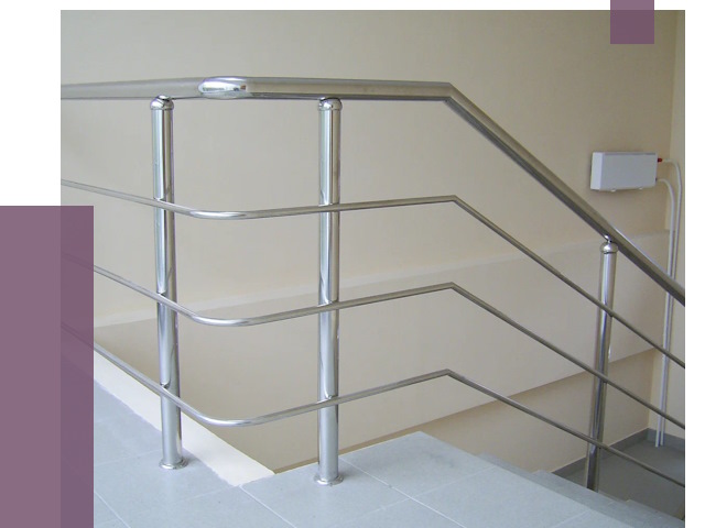 Алюминиевые перила в Курске от 6463 руб. под ключ | ПРОЛЁТ-Кус