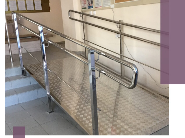 Перила для инвалидов в Курске — надежные поручни и ограждения