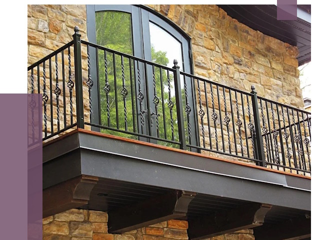 Балконные ограждения в Курске от 8183 руб. — купить | ПРОЛЁТ-Кус