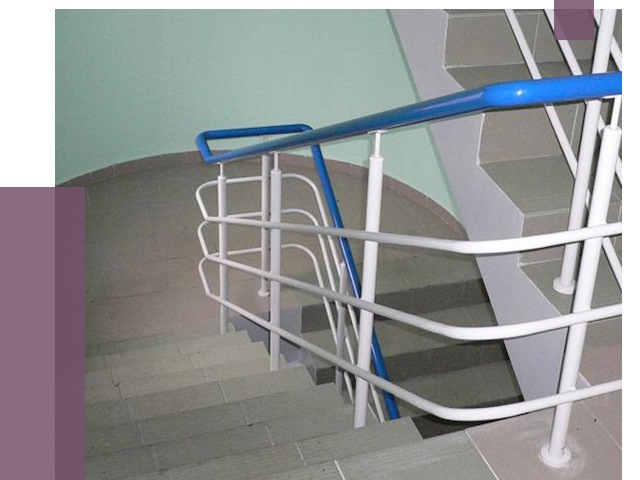 Перила в подъезде в Курске — установка и замена от 7557 руб. | ПРОЛЁТ-Кус