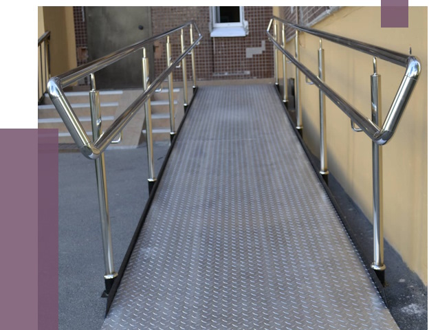 Пандусы в Курске от 12509 руб. — установка для инвалидов | ПРОЛЁТ-Кус