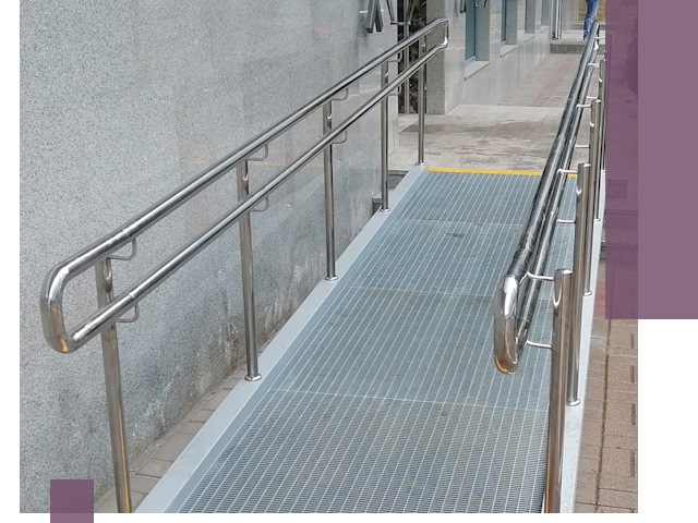 Пандусы для инвалидов в Курске — изготовление и монтаж