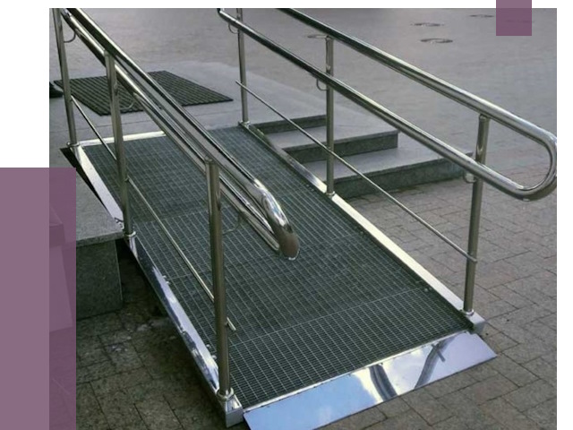 Монтаж пандусов для инвалидов в Курске от 8777 руб. под ключ | ПРОЛЁТ-Кус