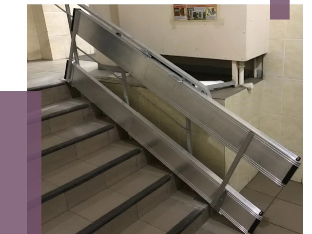 Откидные пандусы в Курске от 6776 руб. — купить | ПРОЛЁТ-Кус