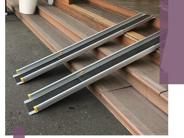 Телескопические пандусы под ключ в Курске — изготовление и монтаж