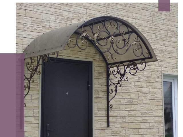 Ремонт козырьков в Курске от 7557 руб. | ПРОЛЁТ-Кус