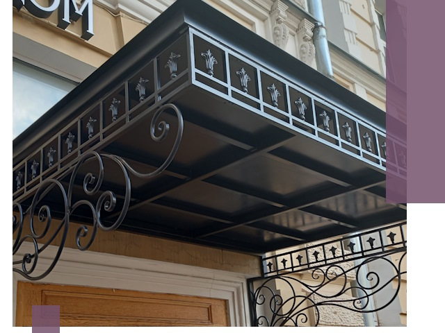 Ремонт козырьков и навесов в Курске — быстро и качественно