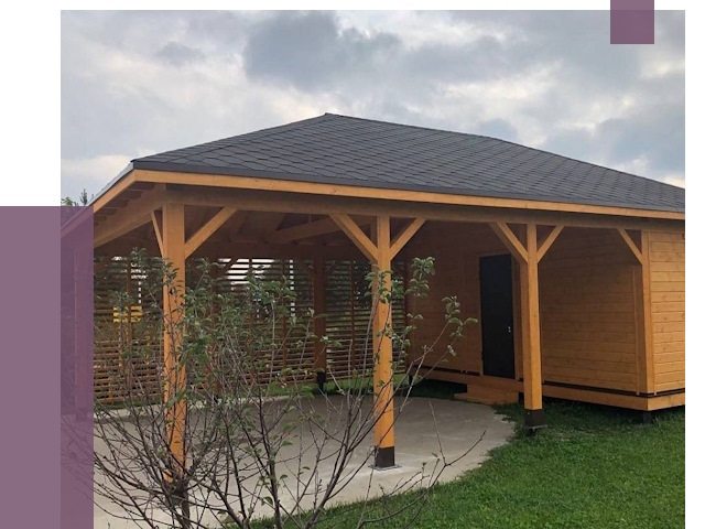 Навесы под ключ в Курске от 49253 руб.  | ПРОЛЁТ-Кус