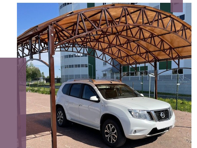 Недорогие навесы в Курске от 43781 руб. | ПРОЛЁТ-Кус