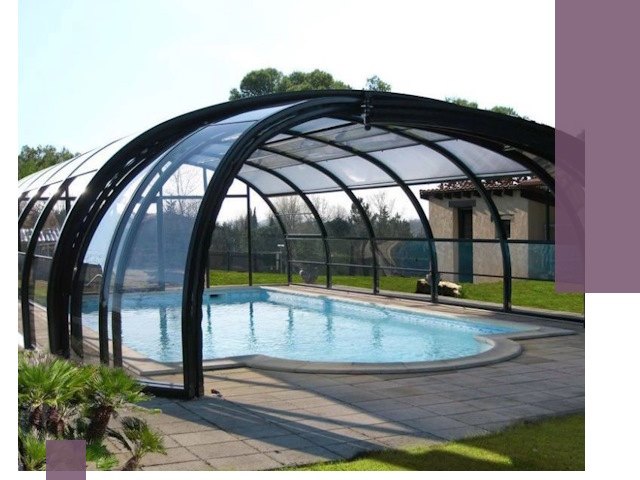 Навесы для бассейна в Курске: изготовление и монтаж под ключ