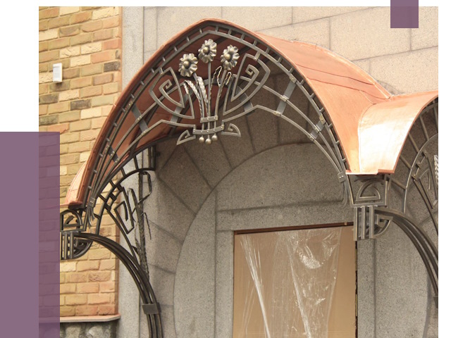 Арочные козырьки в Курске от 14854 руб. 