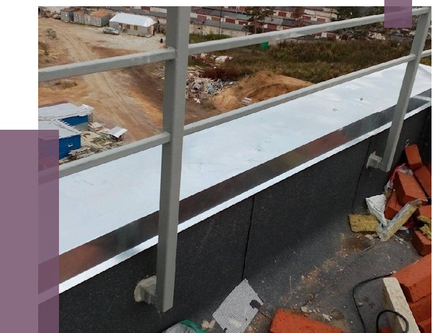 Монтаж парапетов в Курске от 4378 руб.  | ПРОЛЁТ-Кус