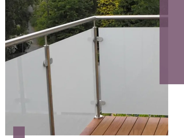 Алюминиевые парапеты для балконов и террас в Курске