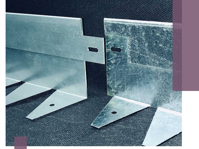 Изготовление металлических бордюров под заказ в Курске