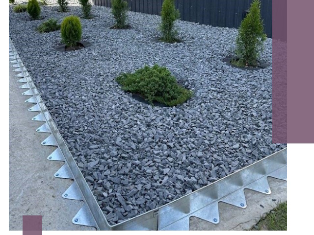 Оцинкованные металлические бордюры под заказ в Курске