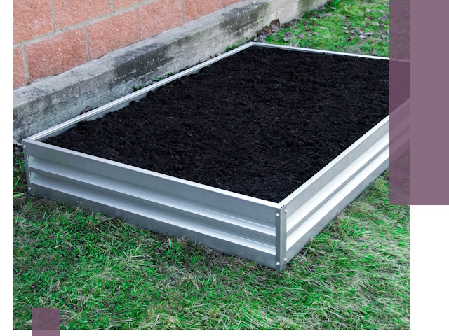 Металлические бордюры для грядок в Курске: прочность и аккуратность