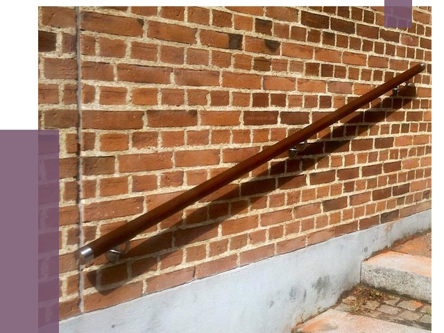 Изготовление пристенных поручней в Курске от 4534 руб. — ПРОЛЁТ-Кус