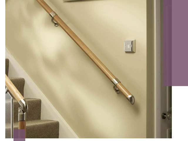 Монтаж пристенных поручней профессионально в Курске