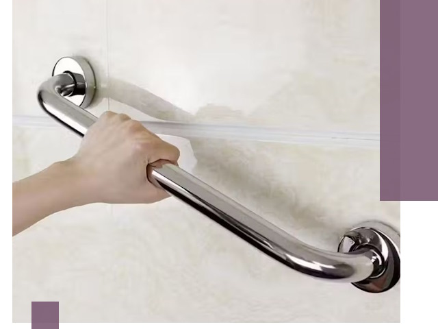 Монтаж поручней для инвалидов в Курске качественно и надежно