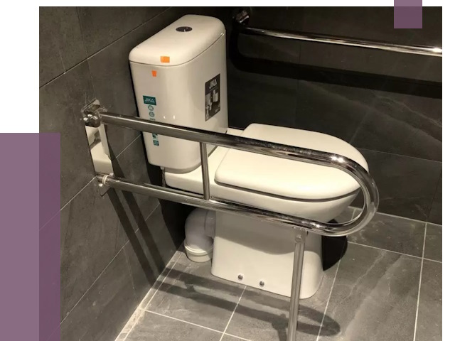 Поручни для санузлов в Курске от 4378 руб.  | ПРОЛЁТ-Кус